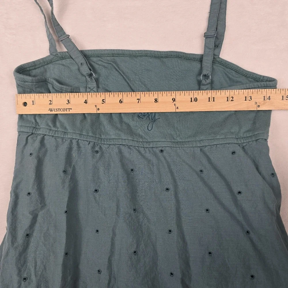 Roxy‎ Y2K Juniors Women's Size Small Sleeveless Dress Lace Accent